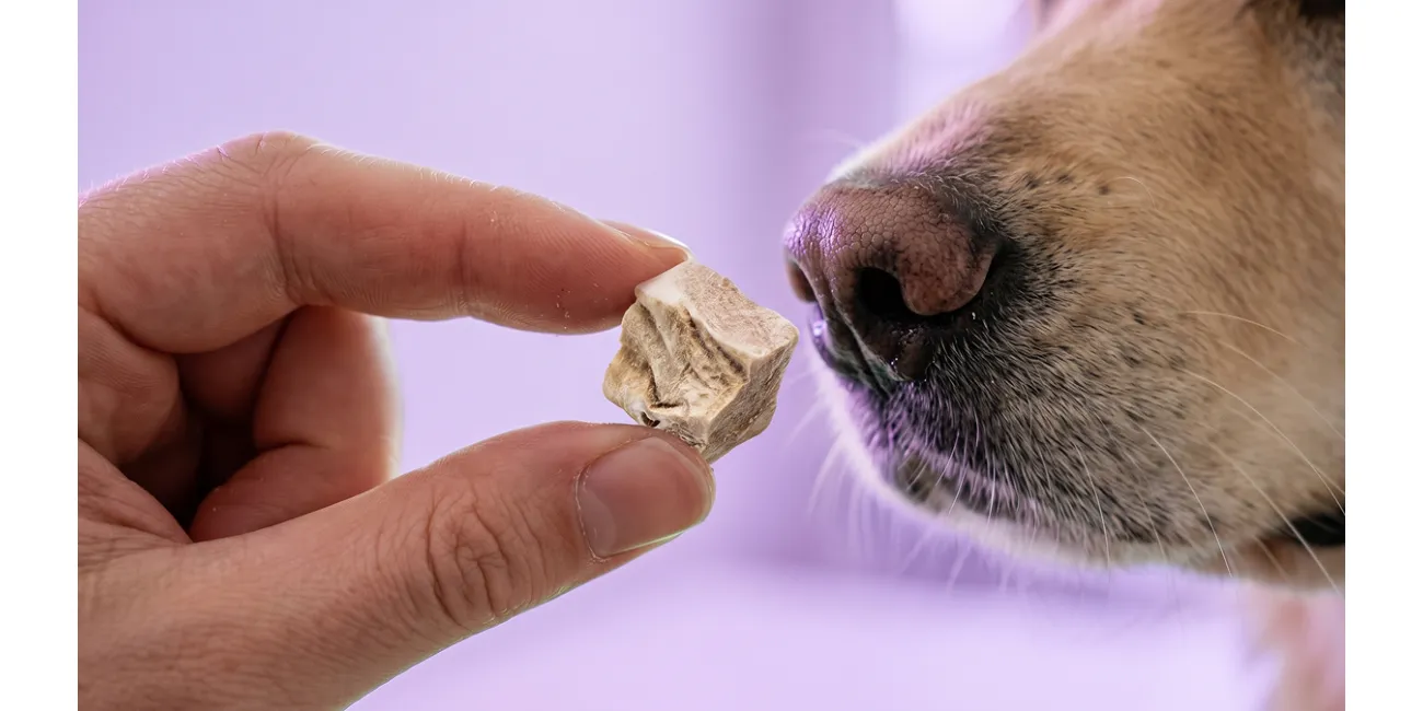 Сублімовані смаколики із субпродуктів для собак та котів:  Freeze-Dried для BARF-раціону