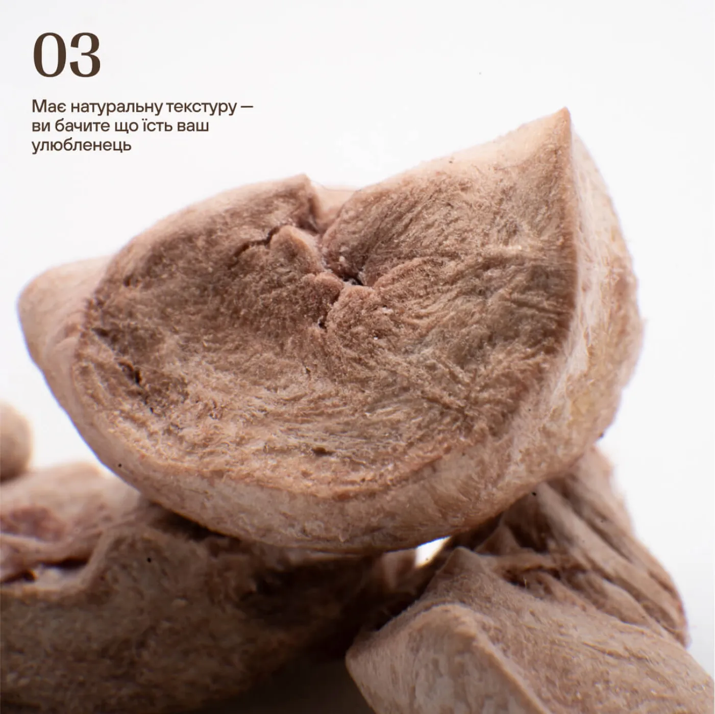 Ліофілізовані курячі серця для котів