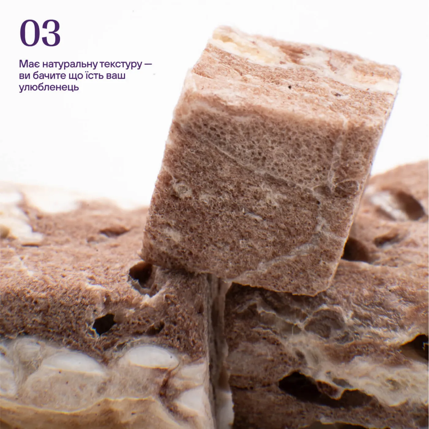 Freeze-dried beef lungs