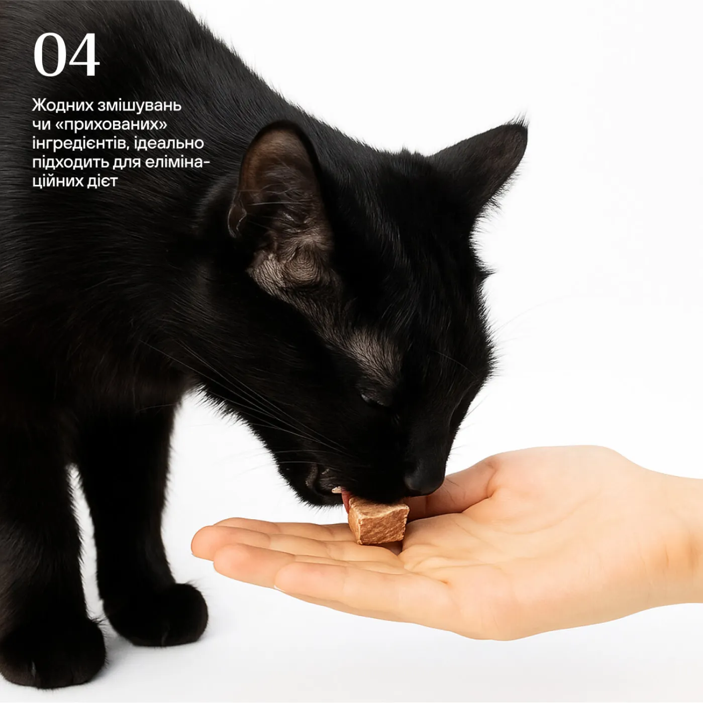 Ліофілізована яловича печінка для котів