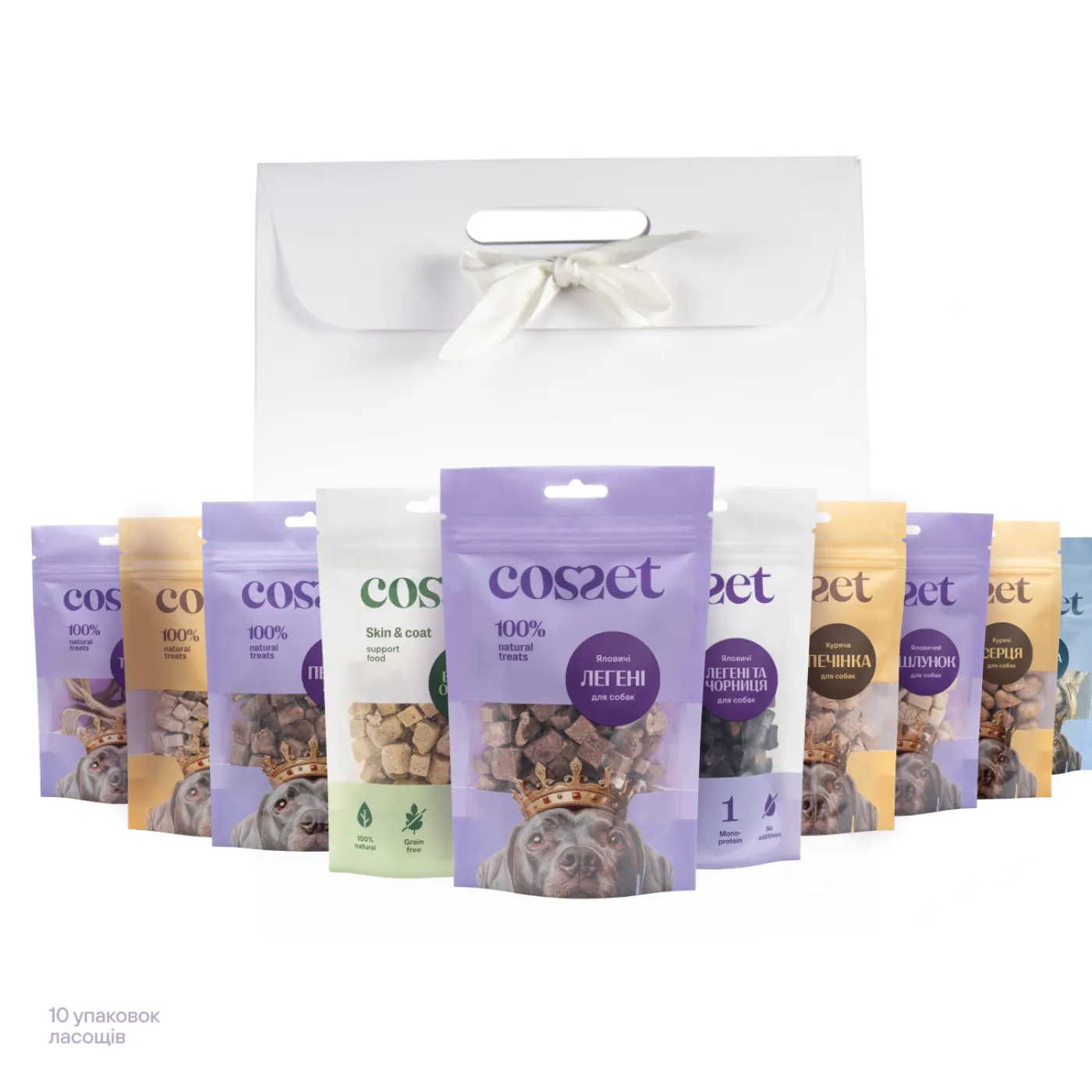 Зимовий подарунковий набір для собак