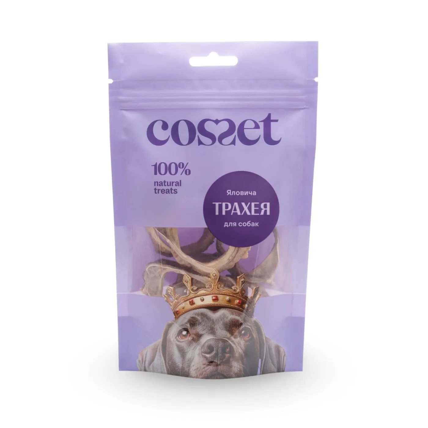 Freeze-dried beef trachea