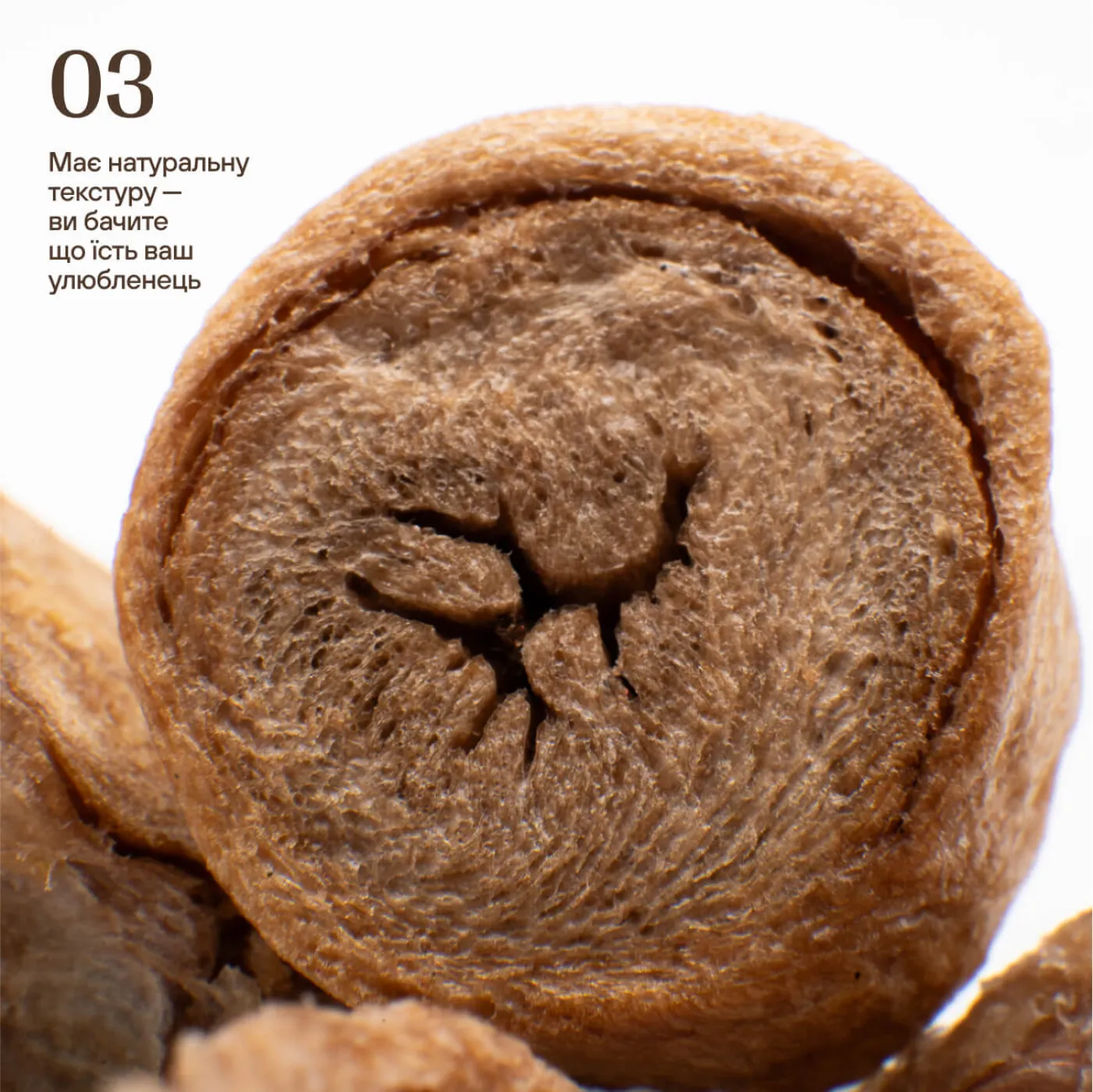 Freeze-dried chicken hearts