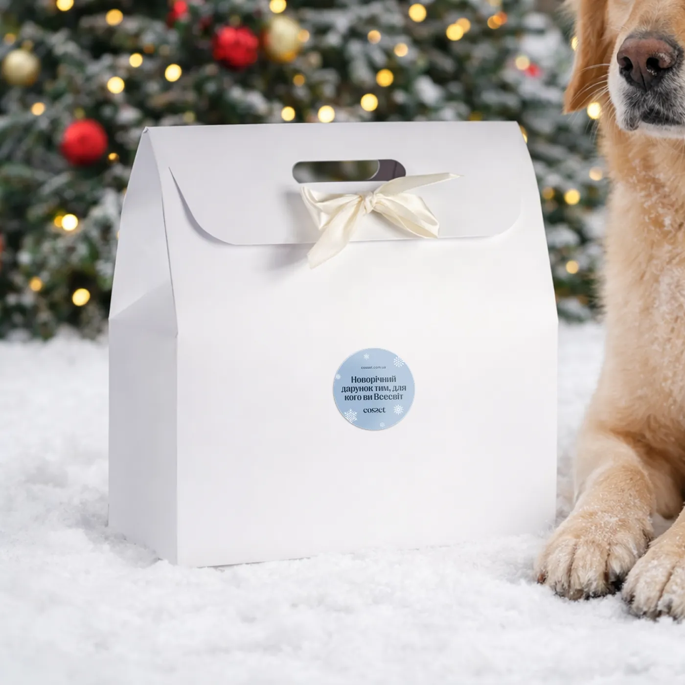 Зимовий подарунковий набір для собак